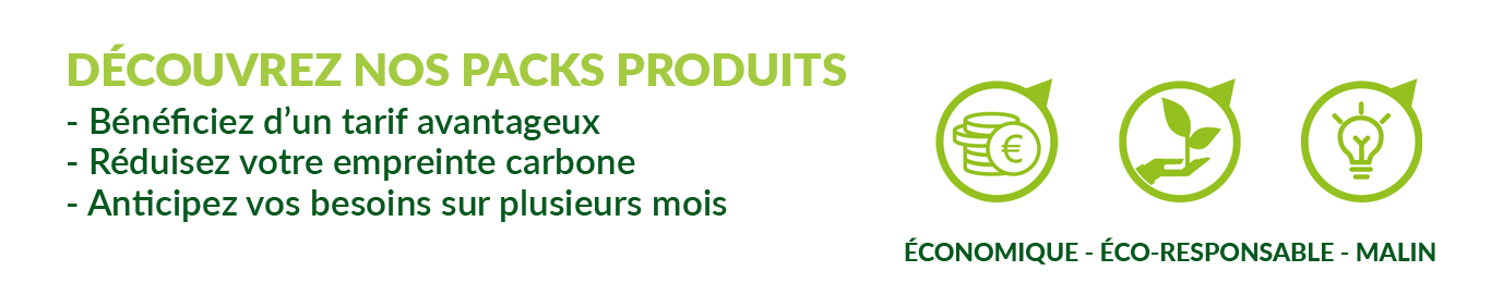 Les packs produits