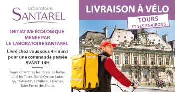 Livraison vélo à Tours